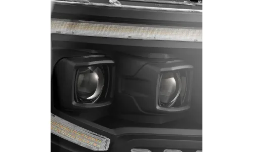 Фары проекторные Black MKII LUXX для Ford F-150 2009–2014, AlphaRex — фото 5