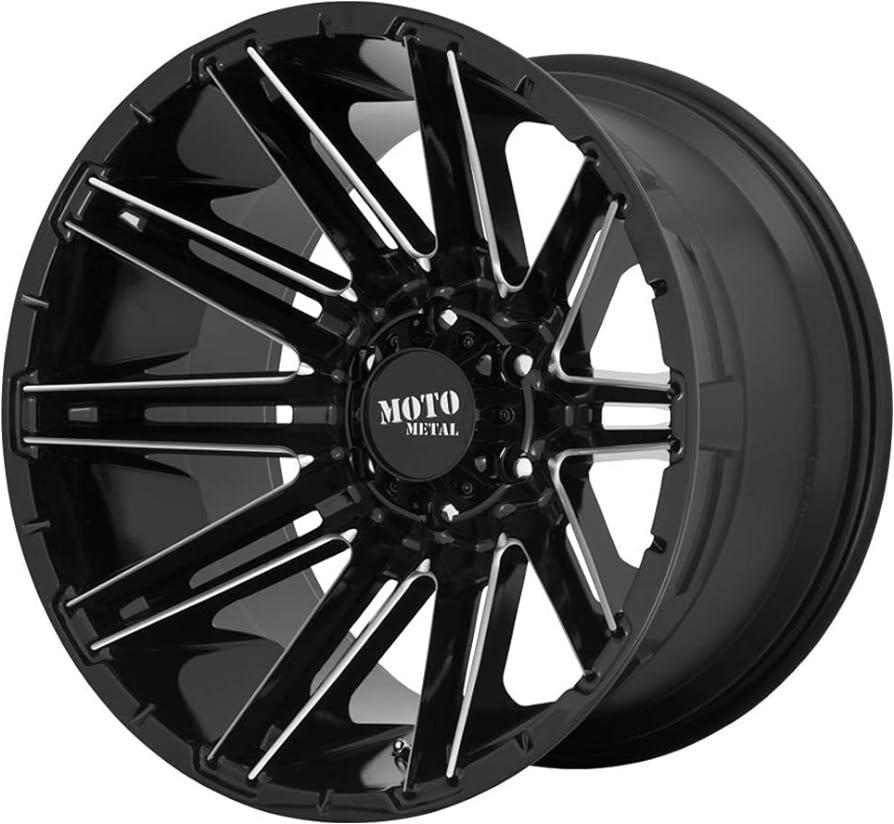 Диск колесный R20x9 MO998 Глянцевый Черный Moto Metal — фото 1