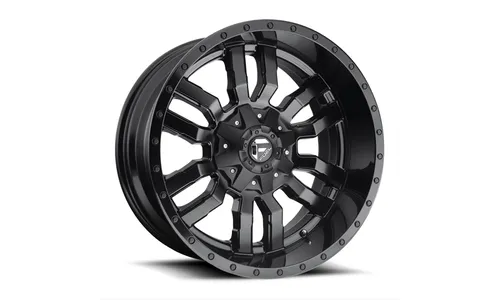 Диск колесный R18x9 Sledge D596 Черный Fuel Off-Road — фото 1
