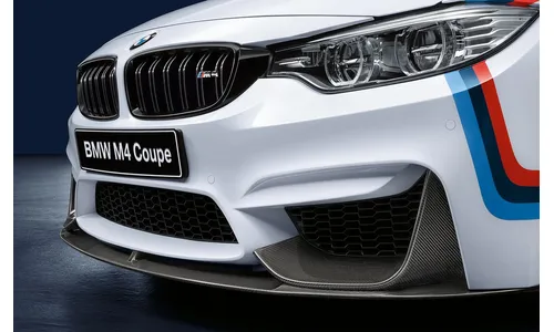 Передняя карбоновая накладка M Performance BMW F80N, F80, F82, F82N, F83, F83N оригинал — фото 1
