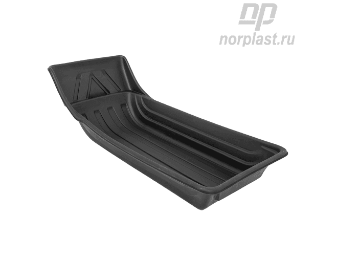 Сани волокуши рыбацкие №9 (с защитой от снега), Norplast — фото 1