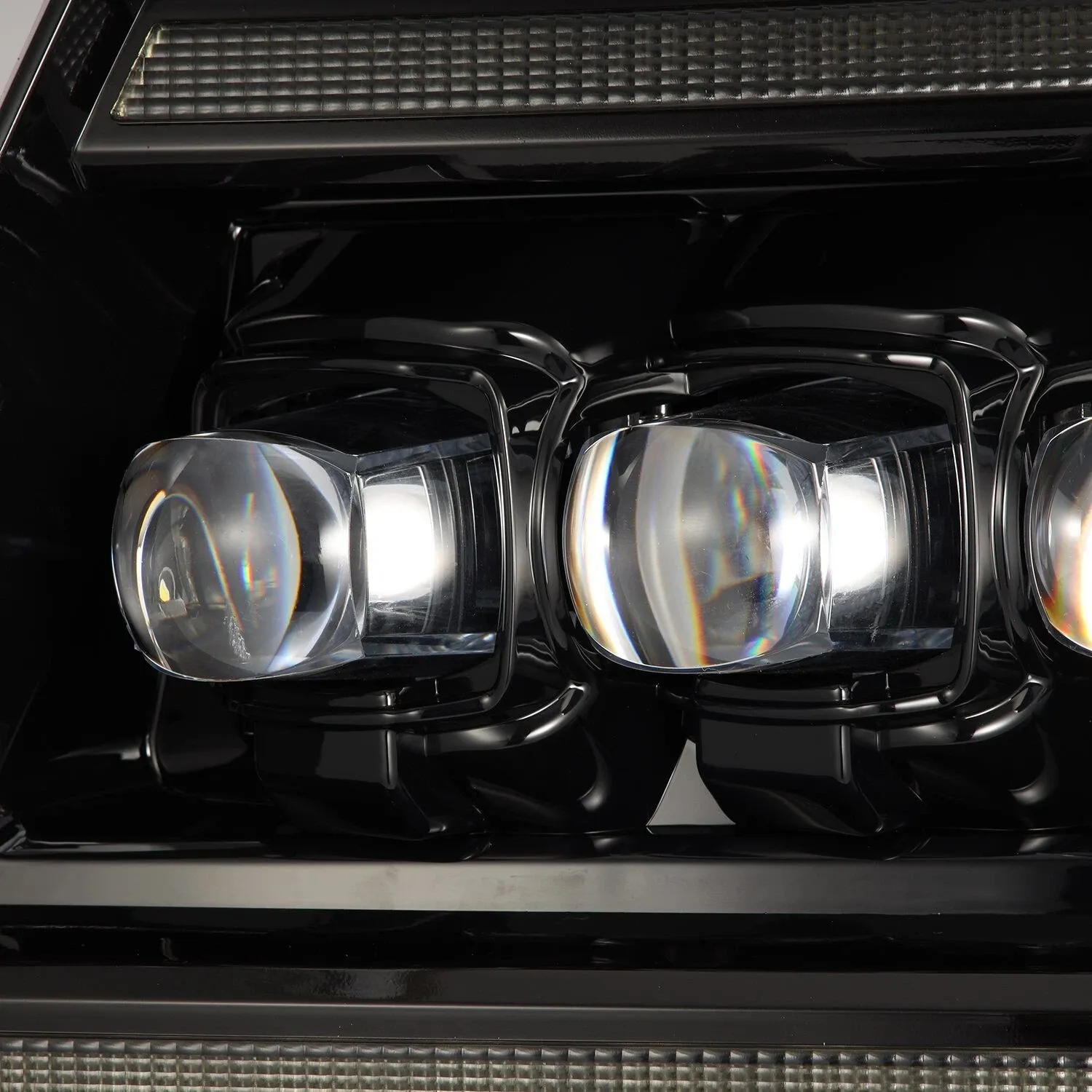 Фары светодиодные Alpha-Black NOVA для Ford F-150 / Mark LT 2004–2008, AlphaRex — фото 4
