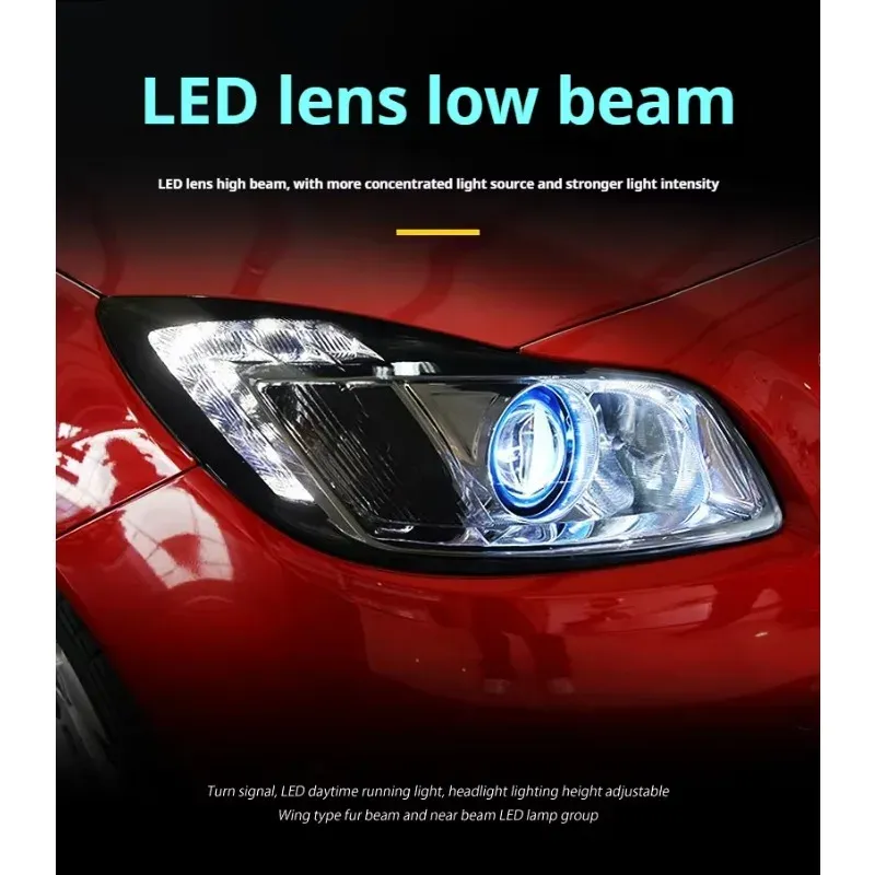 Фары передние LED с ходовыми огнями для Buick Regal GS (2009-2013), комплект, комплект, FT Carlight Carlight — фото 4