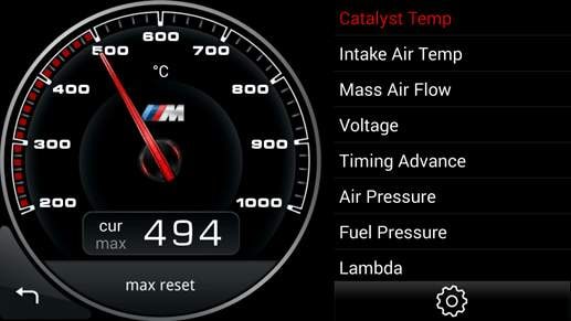 Система анализа вождения M Performance Drive Analyser для iOS и Android BMW, оригинал — фото 5
