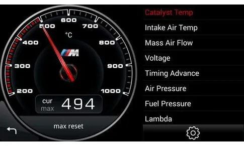 Система анализа вождения M Performance Drive Analyser для iOS и Android BMW, оригинал — фото 5