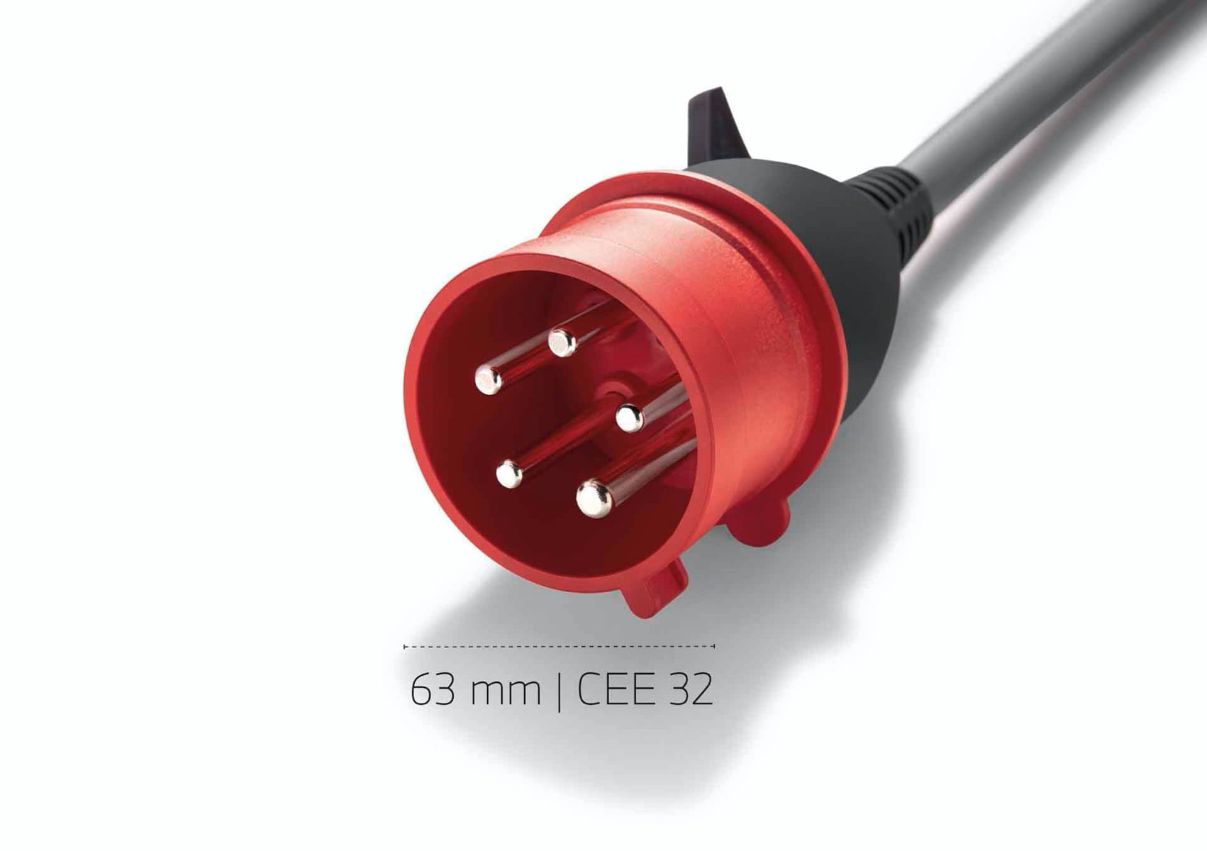 Сетевой адаптер CEE Red 32 А, трёхфазный, для Flexible Fast Charger 1.0 BMW, оригинал — фото 2