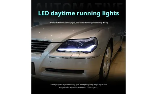 Фары передние LED с ходовыми огнями для Toyota Reiz Mark X (2005-2009), комплект, комплект, FT Carlight Carlight — фото 4