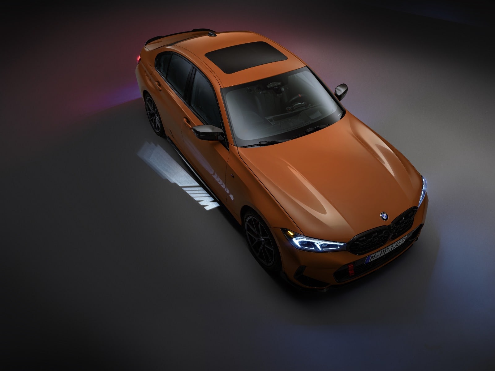 Комплект боковой световой проекции M Performance для BMW 1/2/3/4/5-й серий и X3, оригинал — фото 1