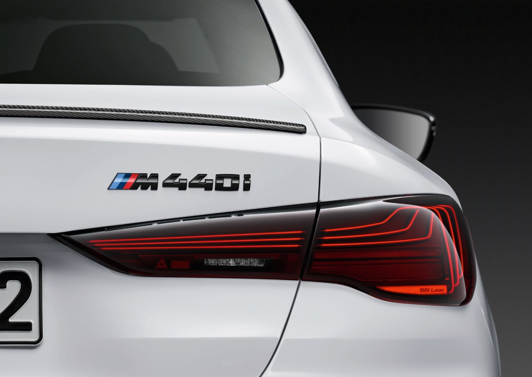 Комплект рестайлинговых лазерных задних фонарей для BMW 4-й серии Coupe G22, Gran Coupe G26 и M4 Coupe G82, оригинал — фото 1