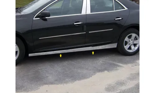 ПОДХОДИТ CHEVY MALIBU 2013-2015 ИЗ НЕРЖАВЕЮЩЕЙ СТАЛИ ХРОМ НИЖНИЙ АКЦЕНТ ОТДЕЛКИ 4ШТ — фото 1