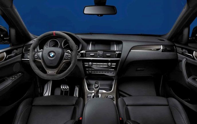 Руль M Performance для BMW X3 F25 / X4 F26, алькантара, спортивная АКПП / 2-х поз. перекл., оригинал — фото 2