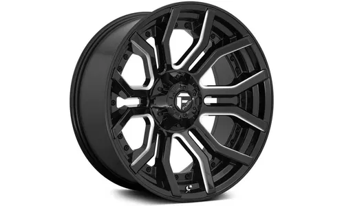 Диск колесный R18x9 Flux FC854 Глянцевый черный Fuel Off-Road — фото 1
