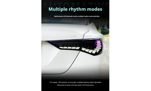 Задние LED-фонари RGB динамический поворотник для Nissan Sylphy 14-го поколения (2020-2024), комплект, комплект, FT Carlight Carlight — фото 3