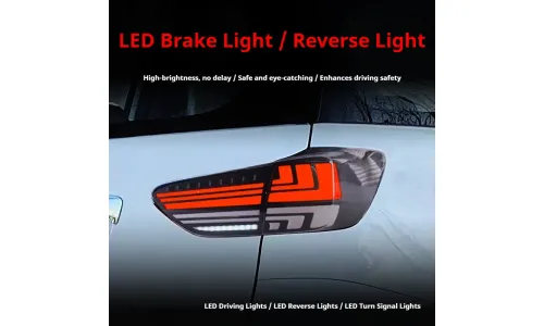 Задние LED-фонари динамический поворотник для Toyota Wish (2009-2015), комплект, комплект, FT Carlight Carlight — фото 3