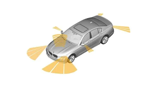 Комплект дооснащения охранной сигнализацией DWA для BMW 5-й серии G30/G31 и 7-й серии G11/G12, оригинал — фото 1