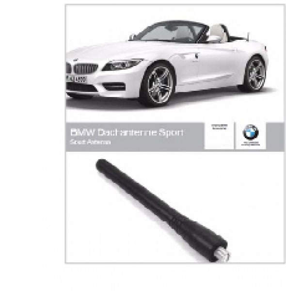 Антенна крыши укороченная Sport 83 мм для BMW 1-й серии E81/E87/E88, 2-й серии F23, 3-й серии E46 и Z4 E85/E86/E89, оригинал — фото 2