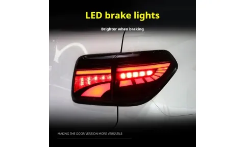 Задние LED-фонари динамический поворотник для Nissan Patrol Y62 (2012-2019), комплект, комплект, FT Carlight Carlight — фото 5