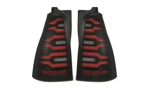 Фонари задние светодиодные Luxx Black Red для Toyota 4Runner 2003–2009, AlphaRex — фото 2