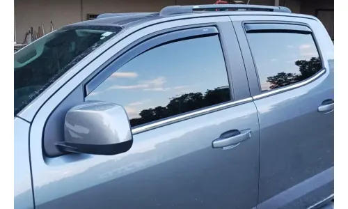 Встроенные козырьки для защиты от дождя AVS козырек для Chevy Colorado & Canyon 15–2022 годов выпуска — фото 1