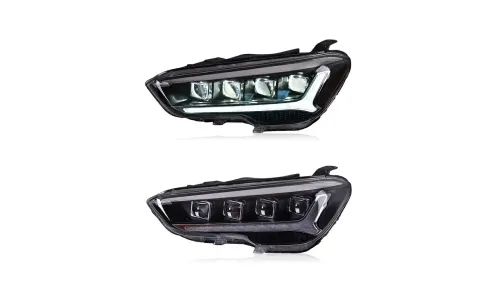 Фары передние LED с ходовыми огнями для Hyundai IX35 (2018-2020), комплект, комплект, FT Carlight Carlight — фото 6