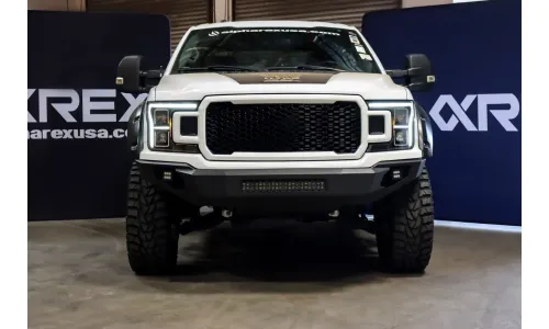Фары проекторные Pro MK II Black для Ford F-150 XL/XLT 2018–2020, AlphaRex — фото 2