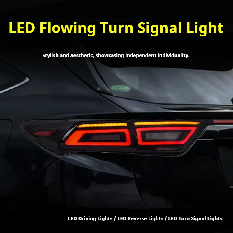 Задние LED-фонари динамический поворотник для Toyota Harrier/Venza (2012-2020), комплект, комплект, FT Carlight Carlight — фото 3
