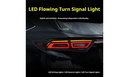 Задние LED-фонари динамический поворотник для Toyota Harrier/Venza (2012-2020), комплект, комплект, FT Carlight Carlight — фото 3