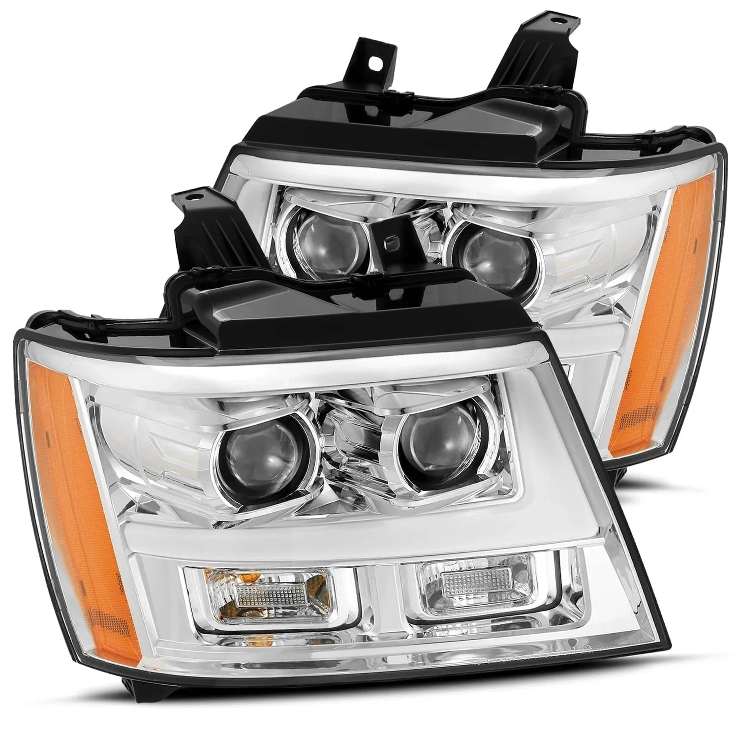 Фары проекторные PRO Series для Tahoe/Suburban/Avalanche 2007–2013, AlphaRex — фото 2