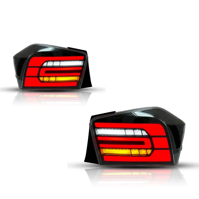 Задние LED-фонари динамический поворотник для Honda City (2008-2014), комплект, комплект, FT Carlight Carlight — фото 6