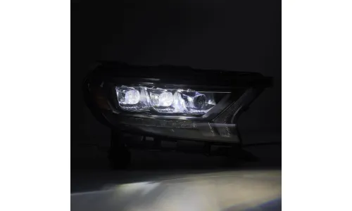 Фары проекторные светодиодные Alpha-Black NOVA для Ford Ranger 2019–2023, AlphaRex — фото 5