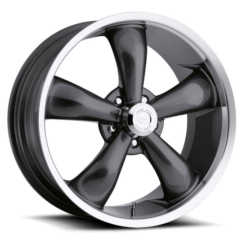 Диск колесный R20x9 142 Legend 6 Series Глянцевый серый Vision Wheel — фото 1