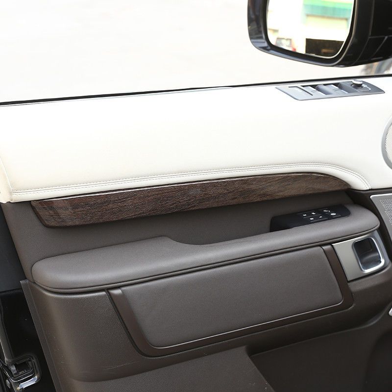 Накладки на карты дверей Land Rover Discovery 5, Oak Wood Grain — фото 2