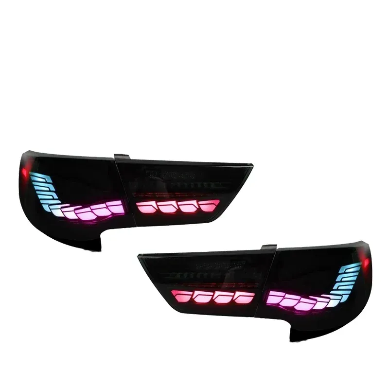 Задние LED-фонари RGB динамический поворотник для Toyota Mark X (2010-2017), комплект, комплект, FT Carlight Carlight — фото 1