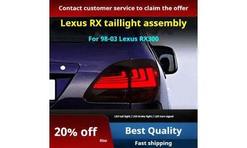 Задние LED-фонари динамический поворотник для Lexus RX300/RX330 (1998-2003), комплект, комплект, FT Carlight Carlight — фото 2