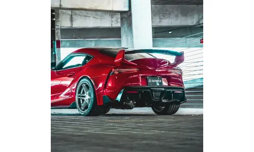 Фонари задние светодиодные Alpha Black CSL Laser LUXX для Toyota GR Supra 2020–2026, AlphaRex — фото 2