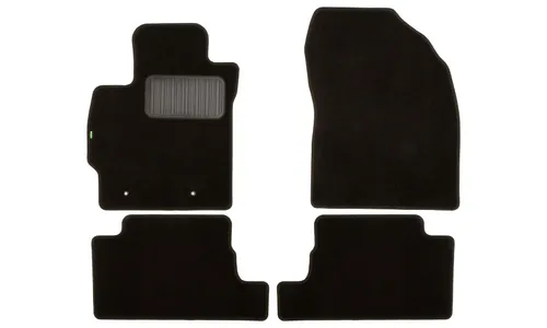 Коврики в салон Klever Standard TOYOTA Auris 2006-2010, 2010-2012, хэтчбек, 4 шт. (текстиль) / Тойота Аурис — фото 1