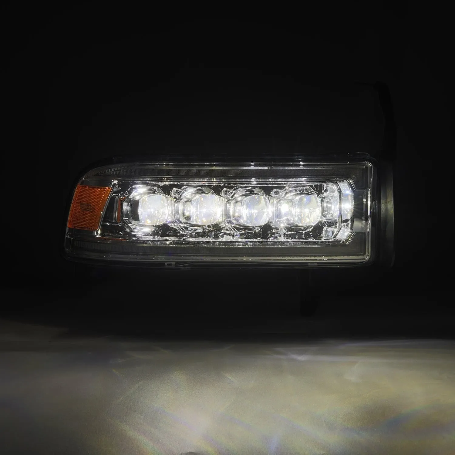 Фары проекторные светодиодные Nova для Dodge Ram 1500 1999–2001, AlphaRex — фото 4