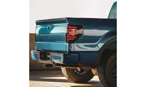 Фонари задние светодиодные Luxx Alpha-Black для Ford F-150 Style Side Bed 2009–2014, AlphaRex — фото 2