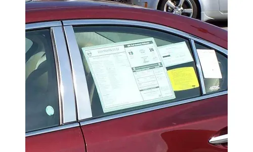 Накладки стоек дверей из нержавеющей стали 4 шт отделка двери QAA для Nissan Maxima 2009-2015 — фото 1