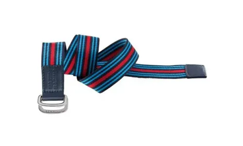 Ремень унисекс Porsche Unisex Belt - Martini Racing 80 см., оригинал — фото 1