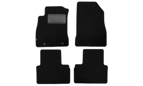 Коврики в салон Klever Standard NISSAN Juke 2010-2014, 2014-2019, кроссовер, 4 шт. (текстиль) / Ниссан Жук — фото 1