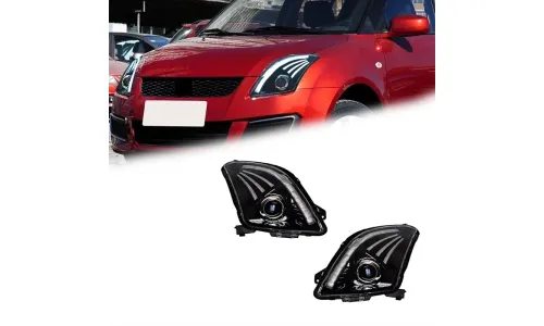 Фары передние LED с ходовыми огнями для Suzuki Swift (2005-2016), комплект, комплект, FT Carlight Carlight — фото 1
