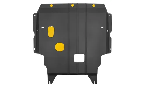 ЗК+Защиты коробки передач и крепеж подходит для FAW Bestune T77 (22-) 1,5 бензин AT FWD / ФАВ Бестюн Т77 — фото 1