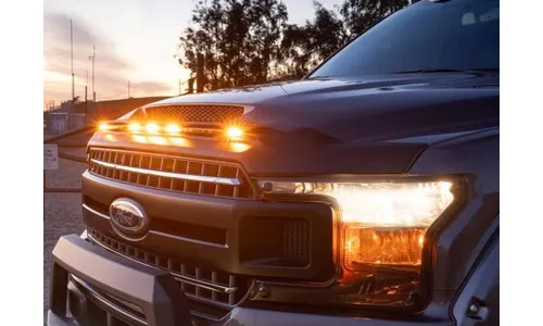 Дефлектор капота AVS для 2016-2018 Chevrolet Silverado 1500, черный — фото 2