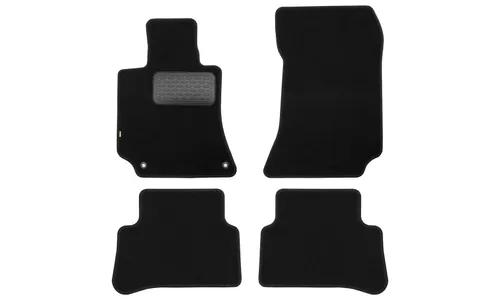Коврики в салон Klever Standard MERCEDES-BENZ E-Class W212 АКПП 2013-2016, седан, 4 шт. (текстиль) / Мерседес Бенц Е класс — фото 1