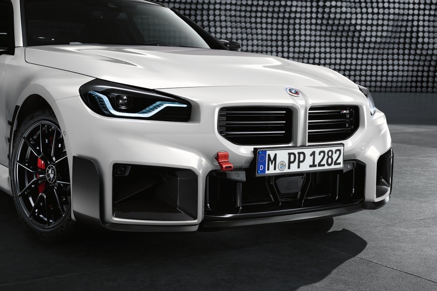 Петля буксировочная ленточная M Performance 90 мм для BMW 1-серии F40, 2-серии G42, M2 G87 и 3-серии G20/G21/G28, оригинал — фото 1