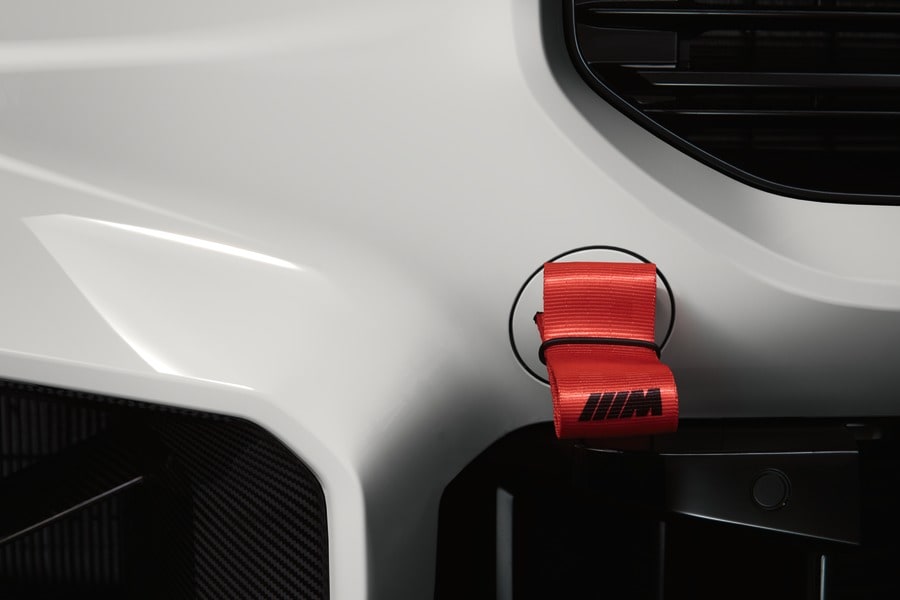 Петля буксировочная ленточная M Performance 90 мм для BMW 1-серии F40, 2-серии G42, M2 G87 и 3-серии G20/G21/G28, оригинал — фото 3
