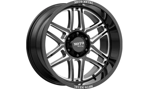 Диск колесный R20x9 MO992 Folsom Глянцевый Черный Moto Metal — фото 1