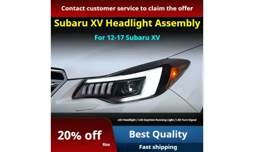 Фары передние LED с ходовыми огнями для Subaru XV (2012-2017), комплект, комплект, FT Carlight Carlight — фото 2