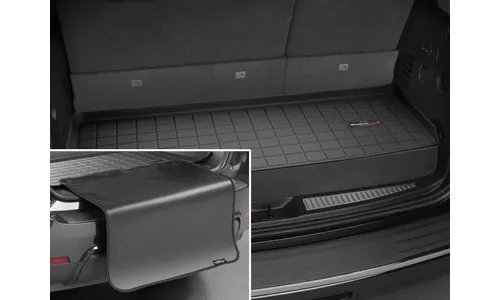 Ковер багажника, за 3 рядом Cadillac Escalade 2015-2020, черный, Weathertech — фото 1